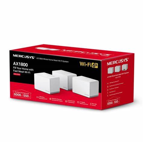 HALO H70X(3-PACK) MERCUSYS AX1800 WHOLE HOME WIFI MESH